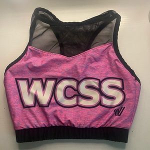 Wcss 2021 pink halter sports bra